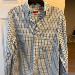 Men's Signature Gingham Long-Sleeve Button-Down Shirt